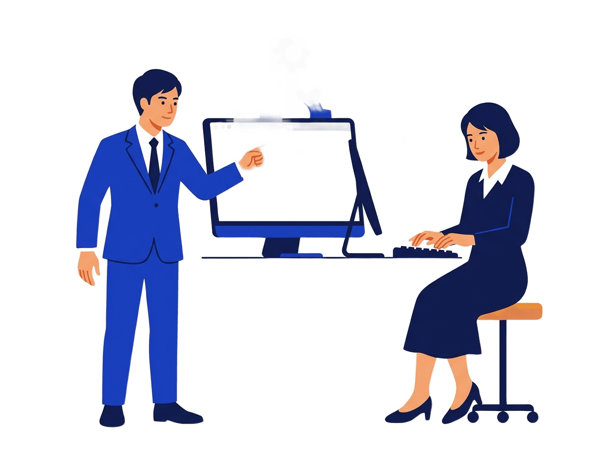 AI・システム開発のイラスト