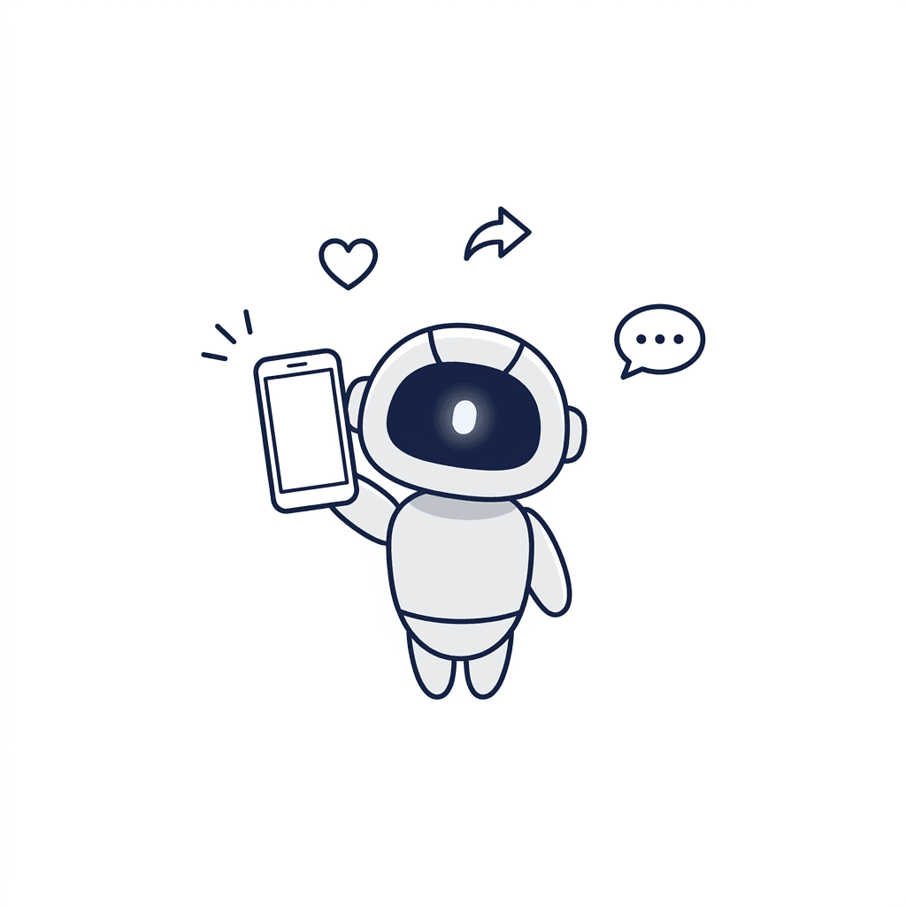 AI SNS社員